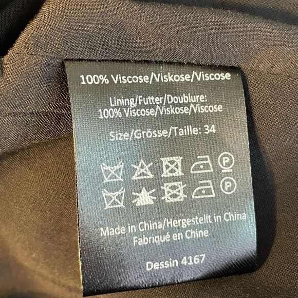 Baum Und Pferdgarten Dress Wrap-Effect Floral Print Georgette Mini Size 34 - Picture 13 of 13